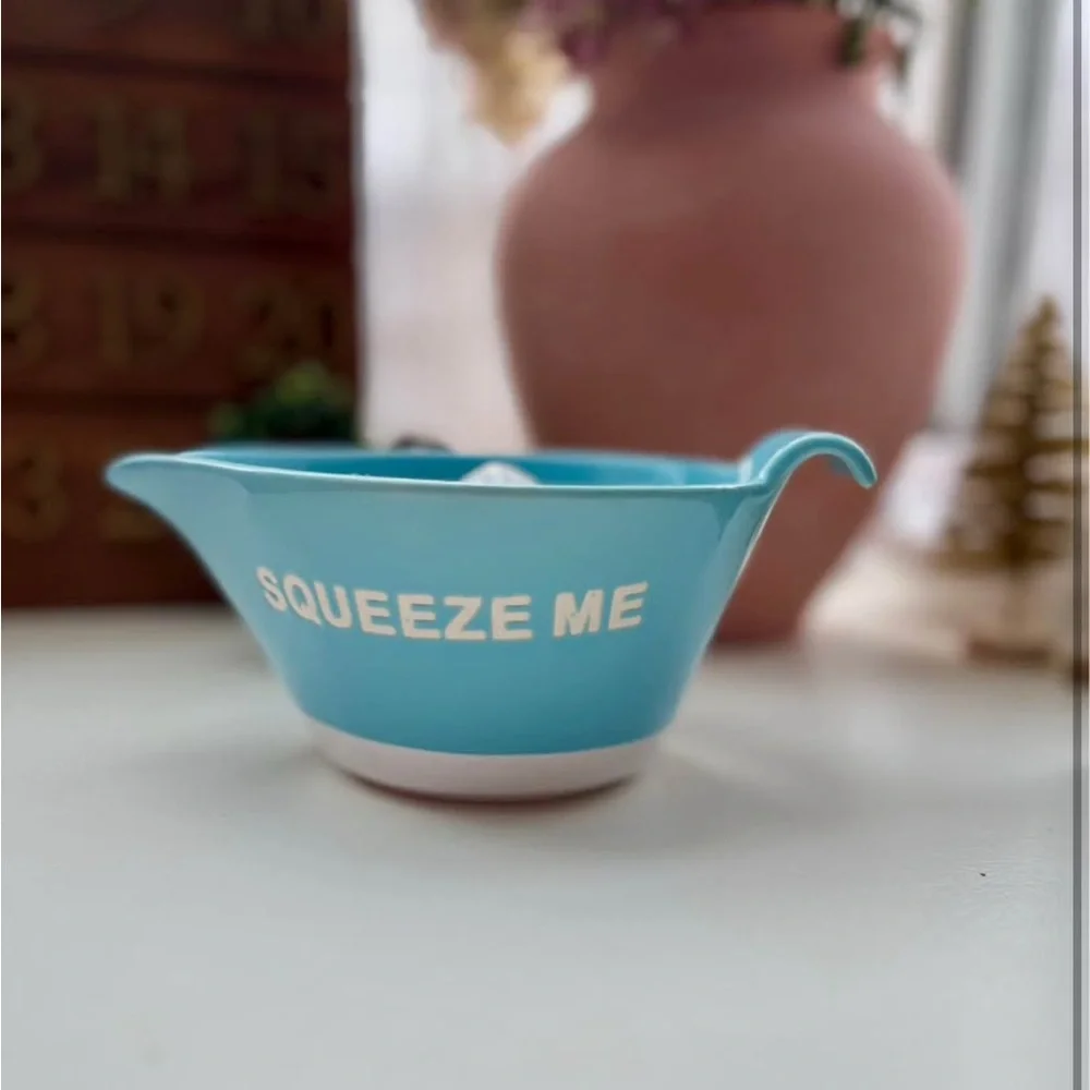 Blue Squeeze Me Bowl